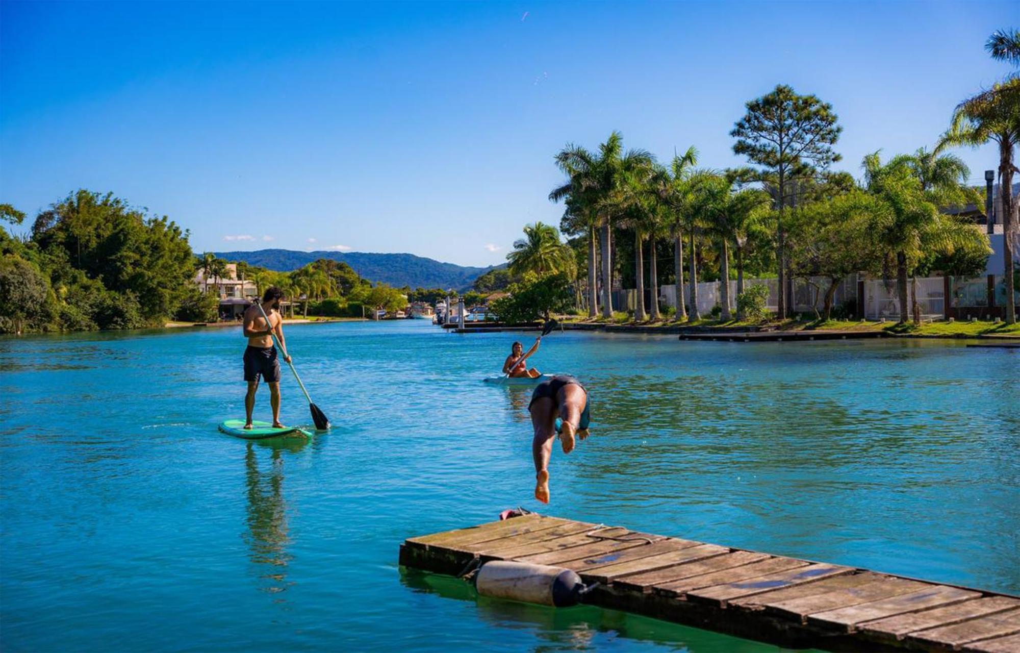 Nomades Riverside - Adventure Hostels & Coworking Florianópolis Exteriör bild